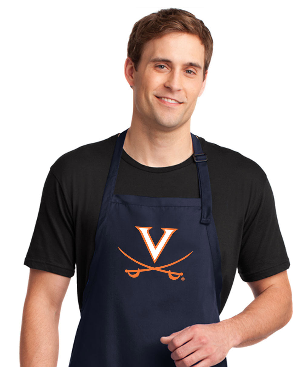 UVA Apron University of Virginia Apron - Stain Resistant Fabric