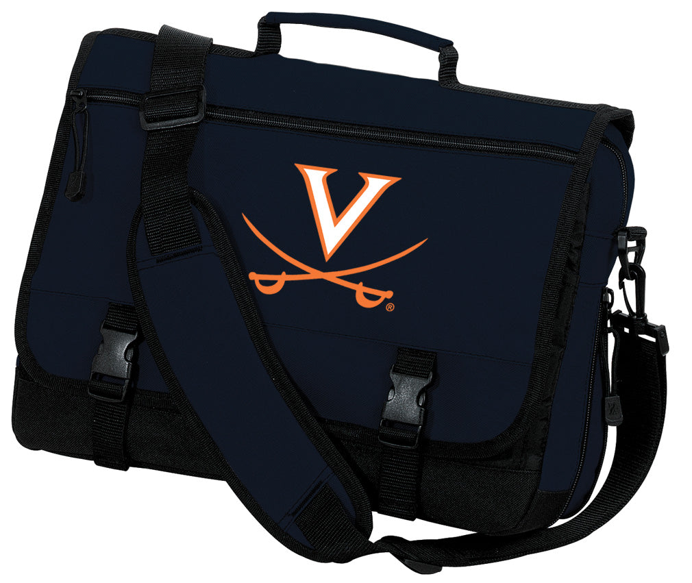 UVA Messenger Bag University of Virginia Classic Laptop Bag