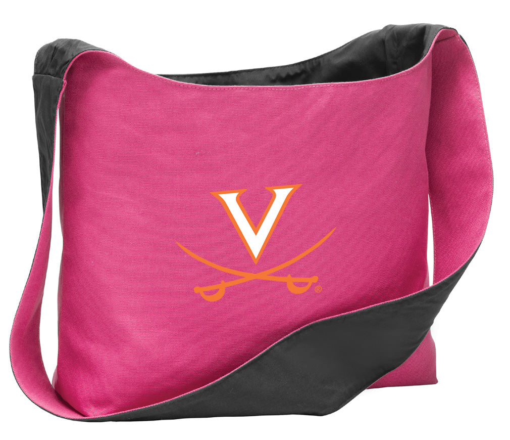 UVA Cross Body Bag University of Virginia Shoulder Tote Bag - Sling Style