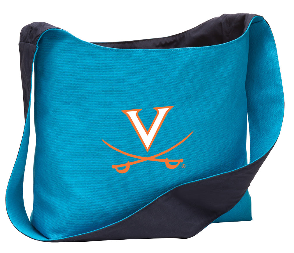 UVA Cross Body Bag University of Virginia Shoulder Tote Bag - Sling Style