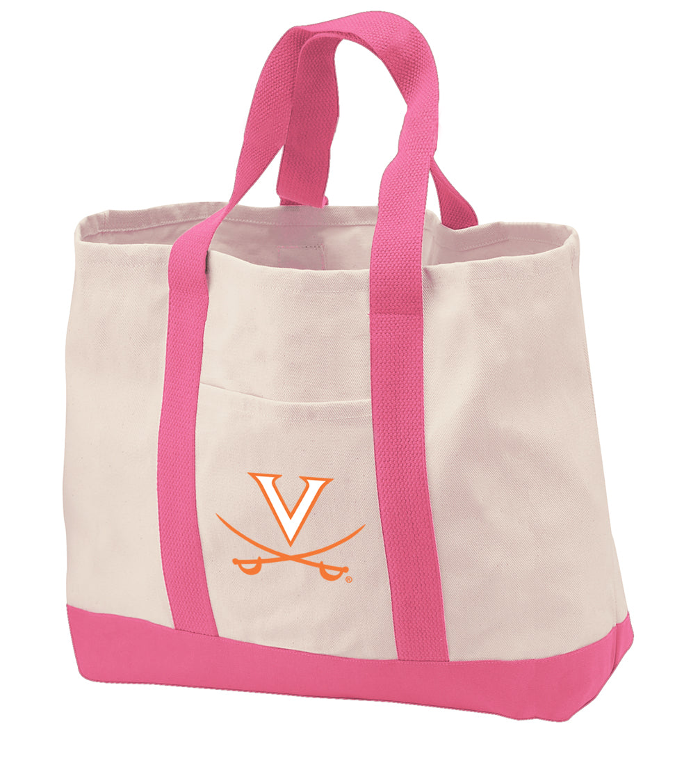 UVA Canvas Tote Bag University of Virginia Classic Tote