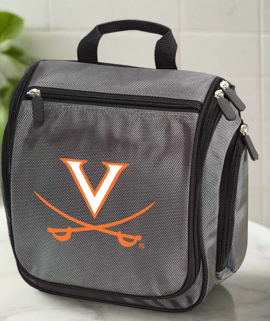 UVA Toiletry Bag or Mens University of Virginia Travel Shaving Kit