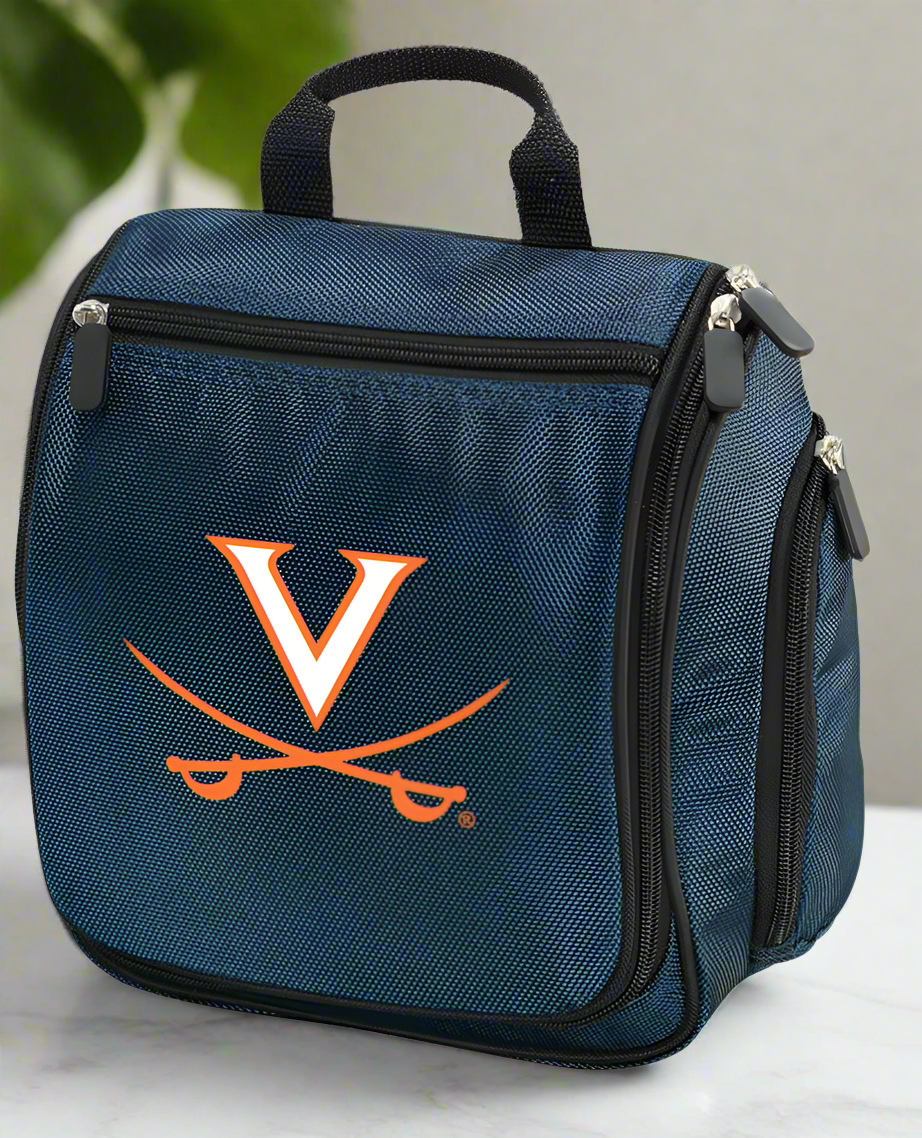 UVA Toiletry Bag or Mens University of Virginia Travel Shaving Kit