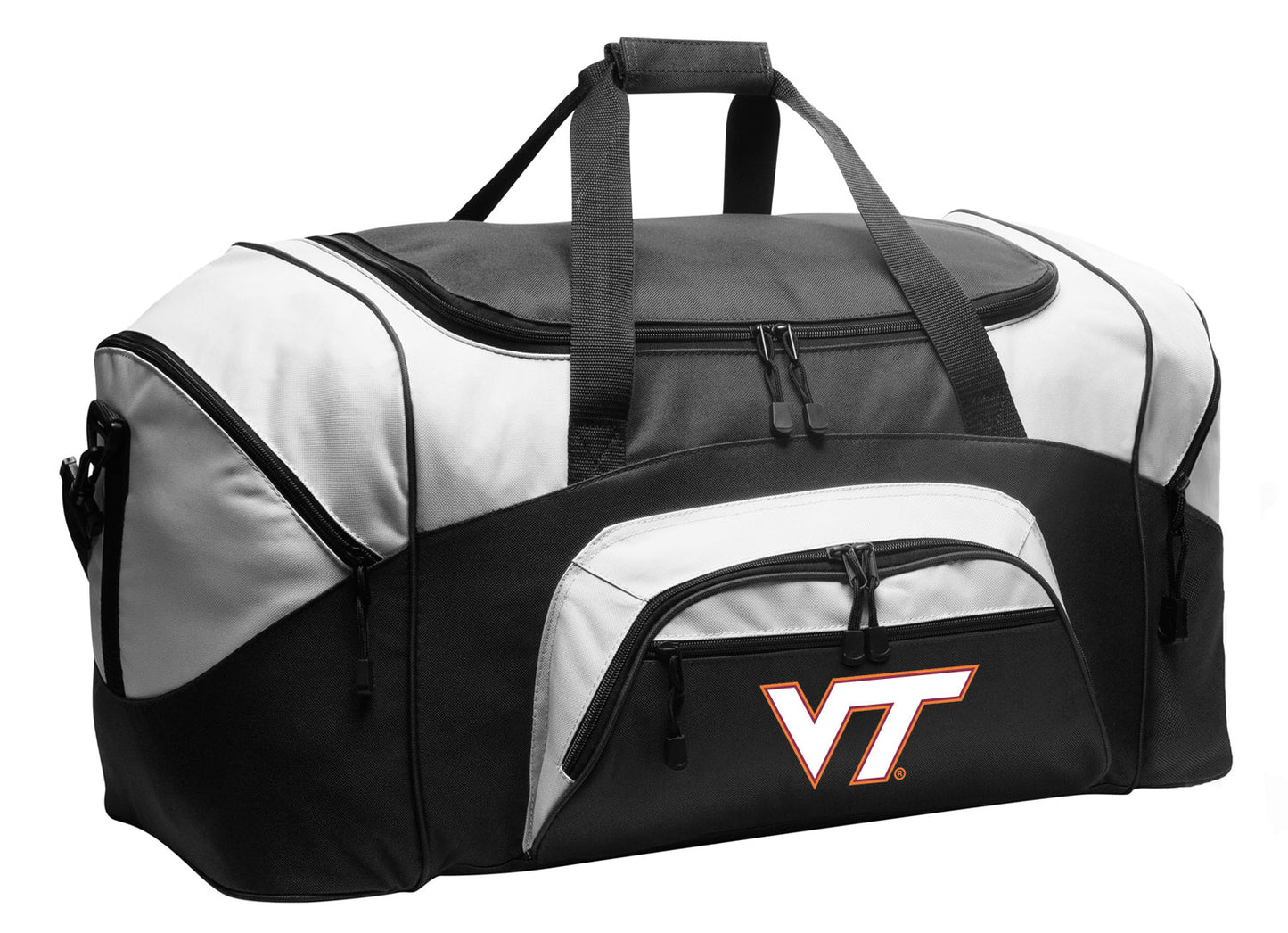 Virginia Tech Large Duffel Bag VT Hokies Suitcase Luggage Bag