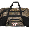 Virginia Tech Camo Large Duffel Bag VT Hokies Suitcase Travel Bag or Sports Gear Bag