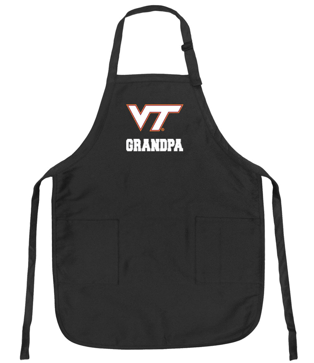 Virginia Tech Apron VT Hokies Apron - Stain Resistant Fabric