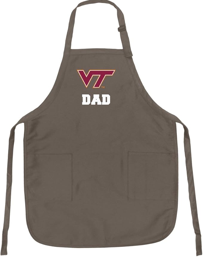 Virginia Tech Apron VT Hokies Apron - Stain Resistant Fabric