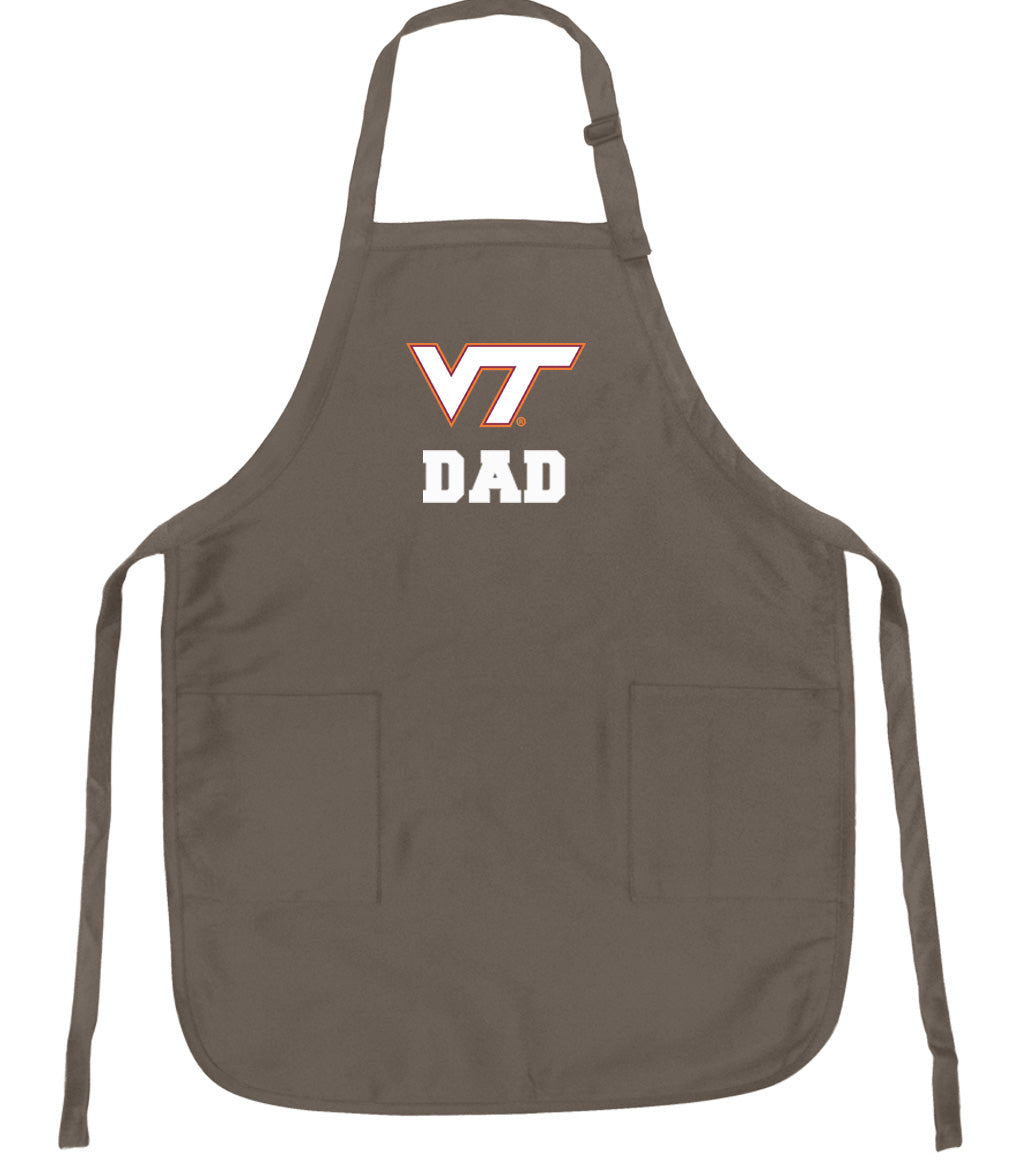 Virginia Tech Apron VT Hokies Apron - Stain Resistant Fabric