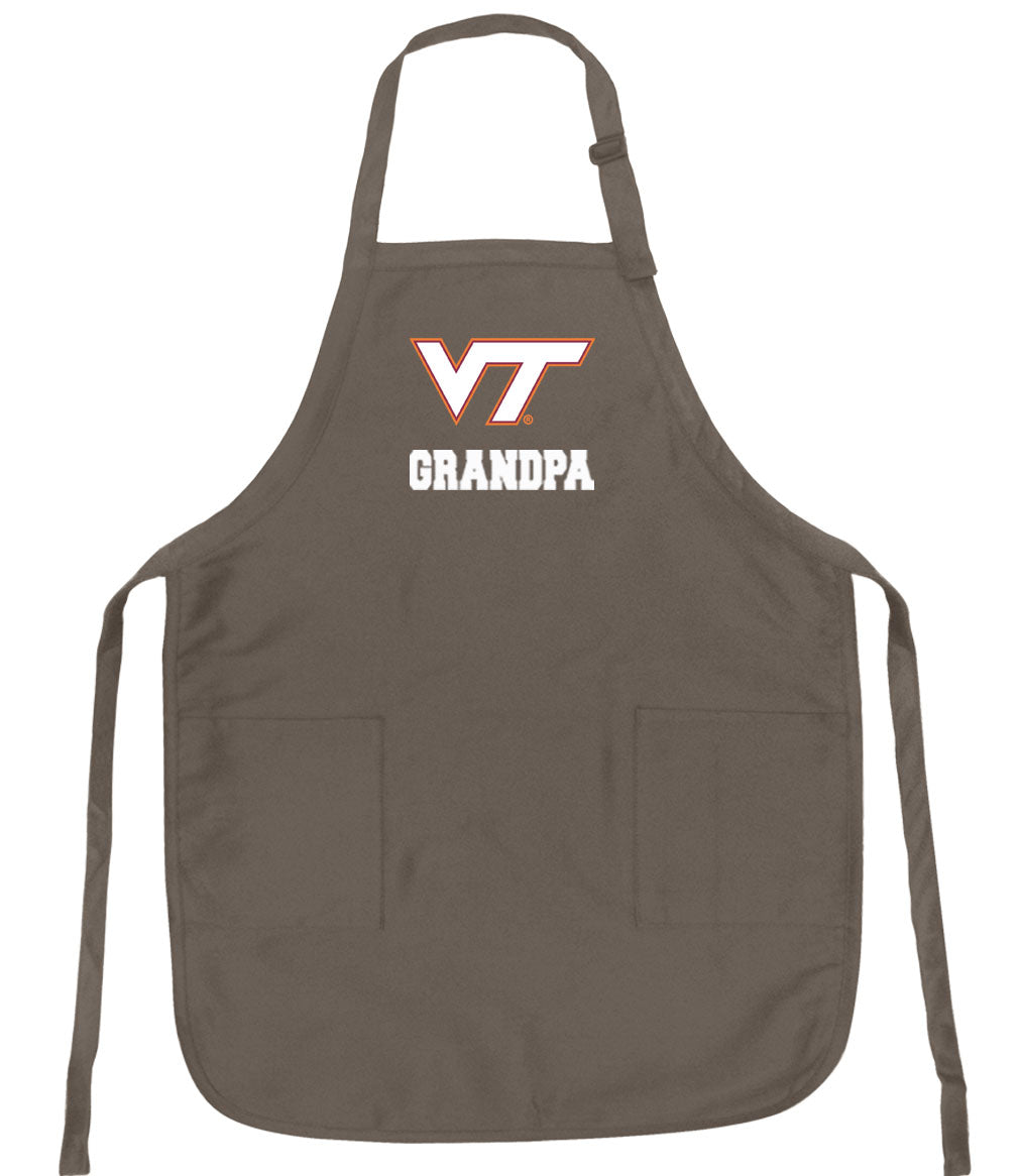 Virginia Tech Apron VT Hokies Apron - Stain Resistant Fabric