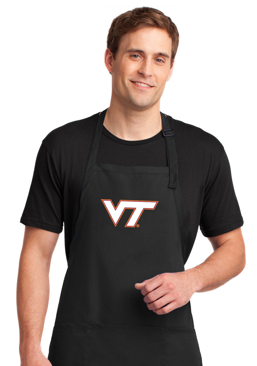 Virginia Tech Apron VT Hokies Apron - Stain Resistant Fabric