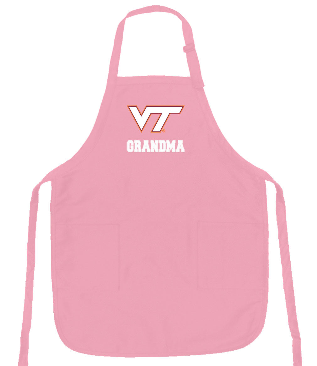 Virginia Tech Apron VT Hokies Apron - Stain Resistant Fabric