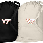 Virginia Tech Laundry Bags 2 PC Set VT Hokies Clothes Bags