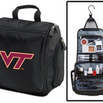 Virginia Tech Toiletry Bag or Mens VT Hokies Travel Shaving Kit