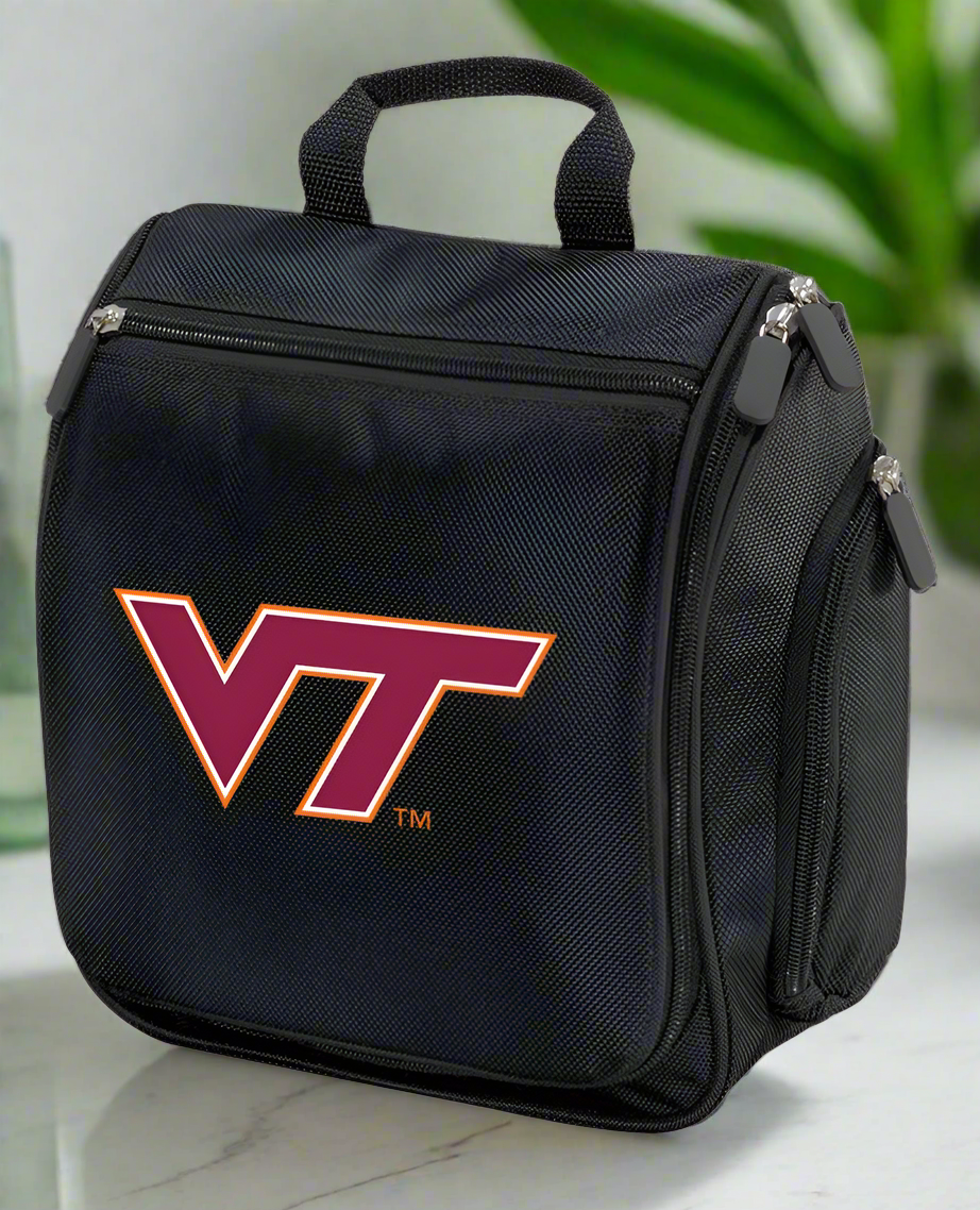 Virginia Tech Toiletry Bag or Mens VT Travel Organizer Shaving Kit