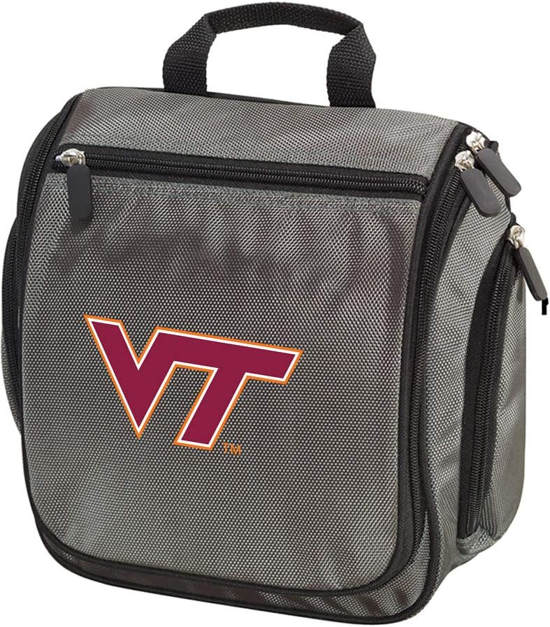 Virginia Tech Toiletry Bag or Mens VT Travel Organizer Shaving Kit