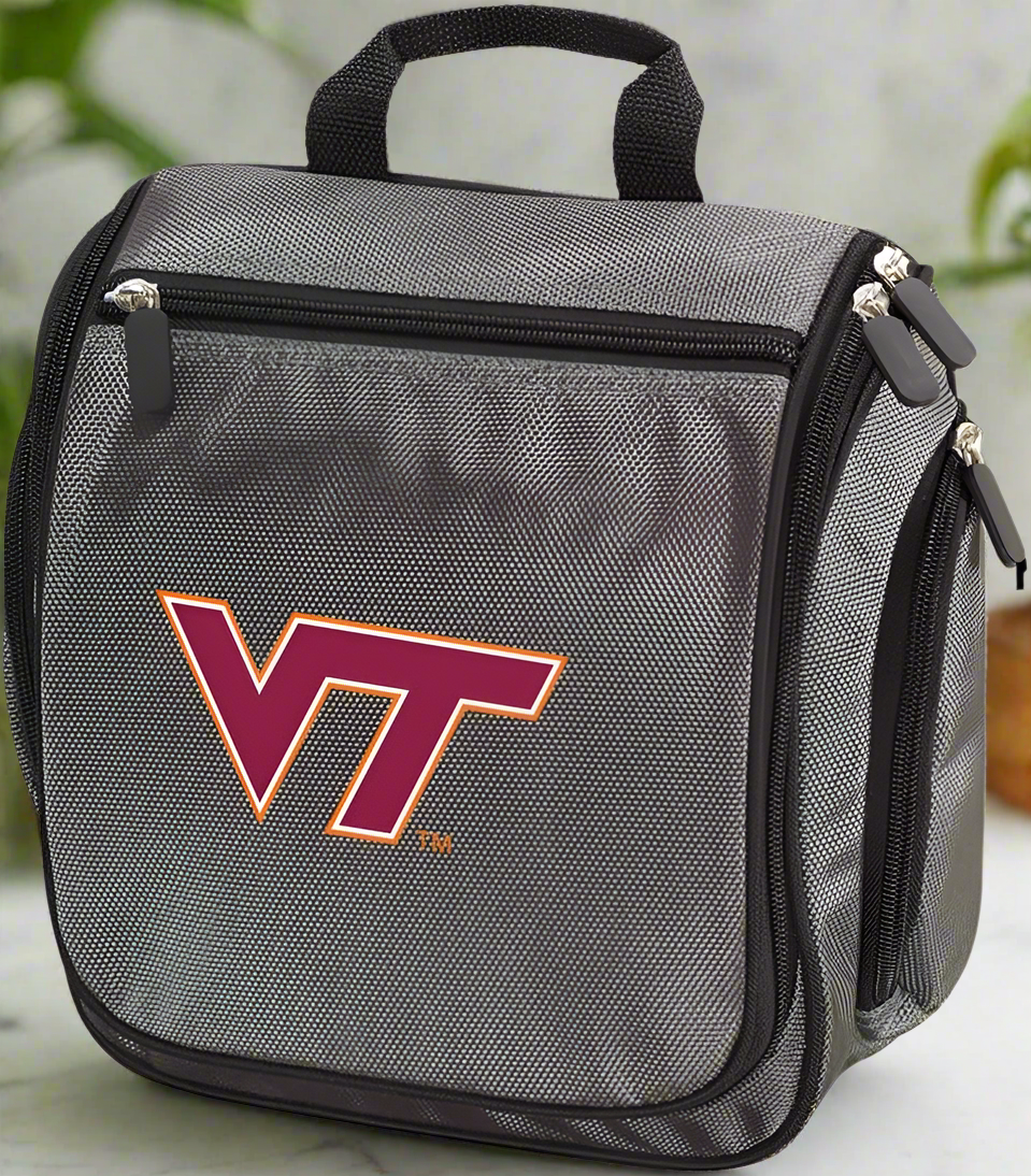 Virginia Tech Toiletry Bag or Mens VT Travel Organizer Shaving Kit