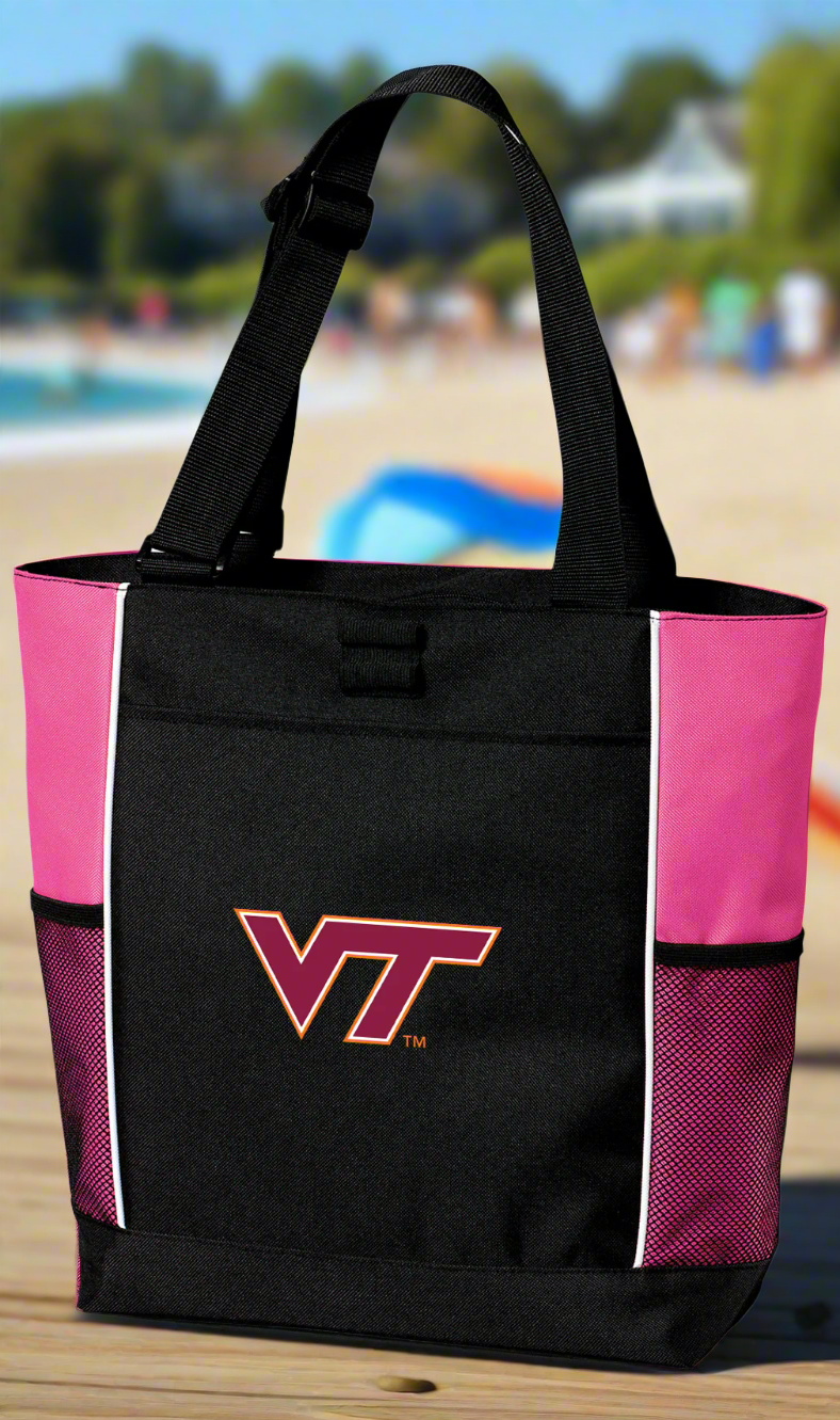 Virginia Tech Tote Bag VT Hokies Carryall Tote