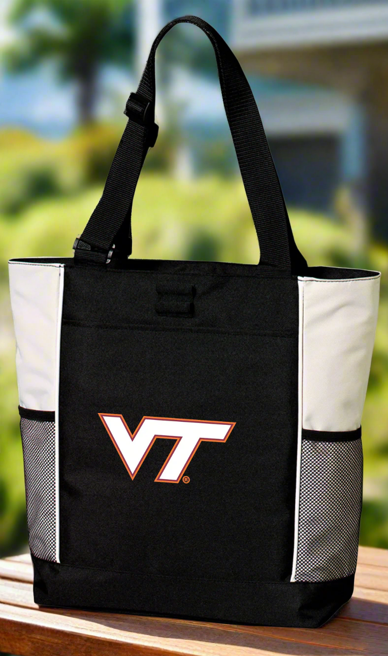 Virginia Tech Tote Bag VT Hokies Carryall Tote