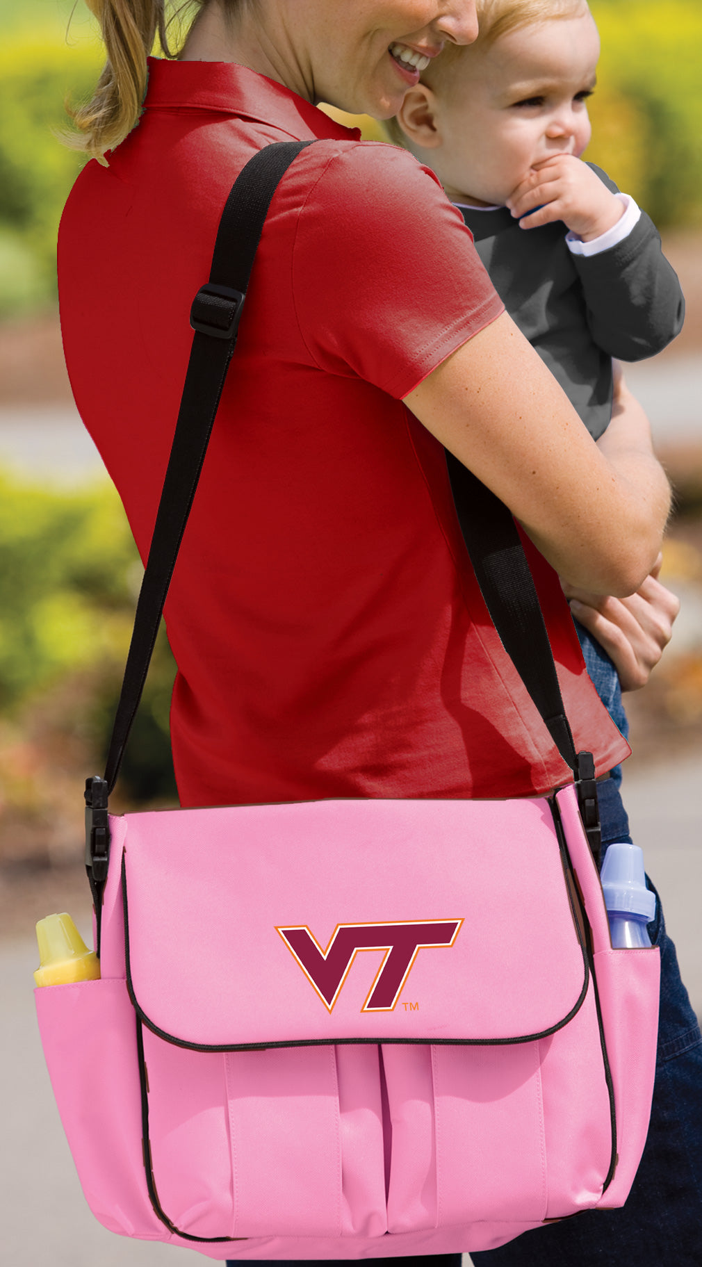 Virginia Tech Diaper Bag VT Hokies Baby Bag