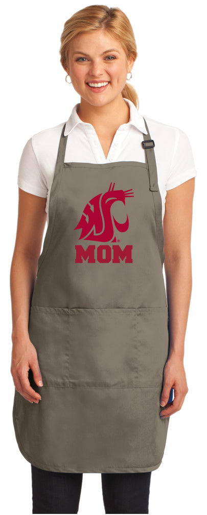 Washington State Apron WSU Cougars Apron - Stain Resistant Fabric