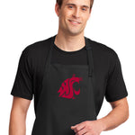 Washington State Apron WSU Cougars Apron - Stain Resistant Fabric