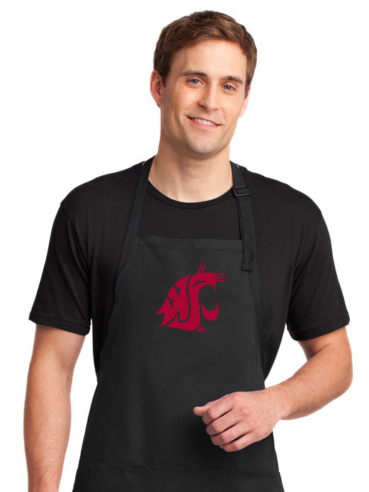 Washington State Apron WSU Cougars Apron - Stain Resistant Fabric