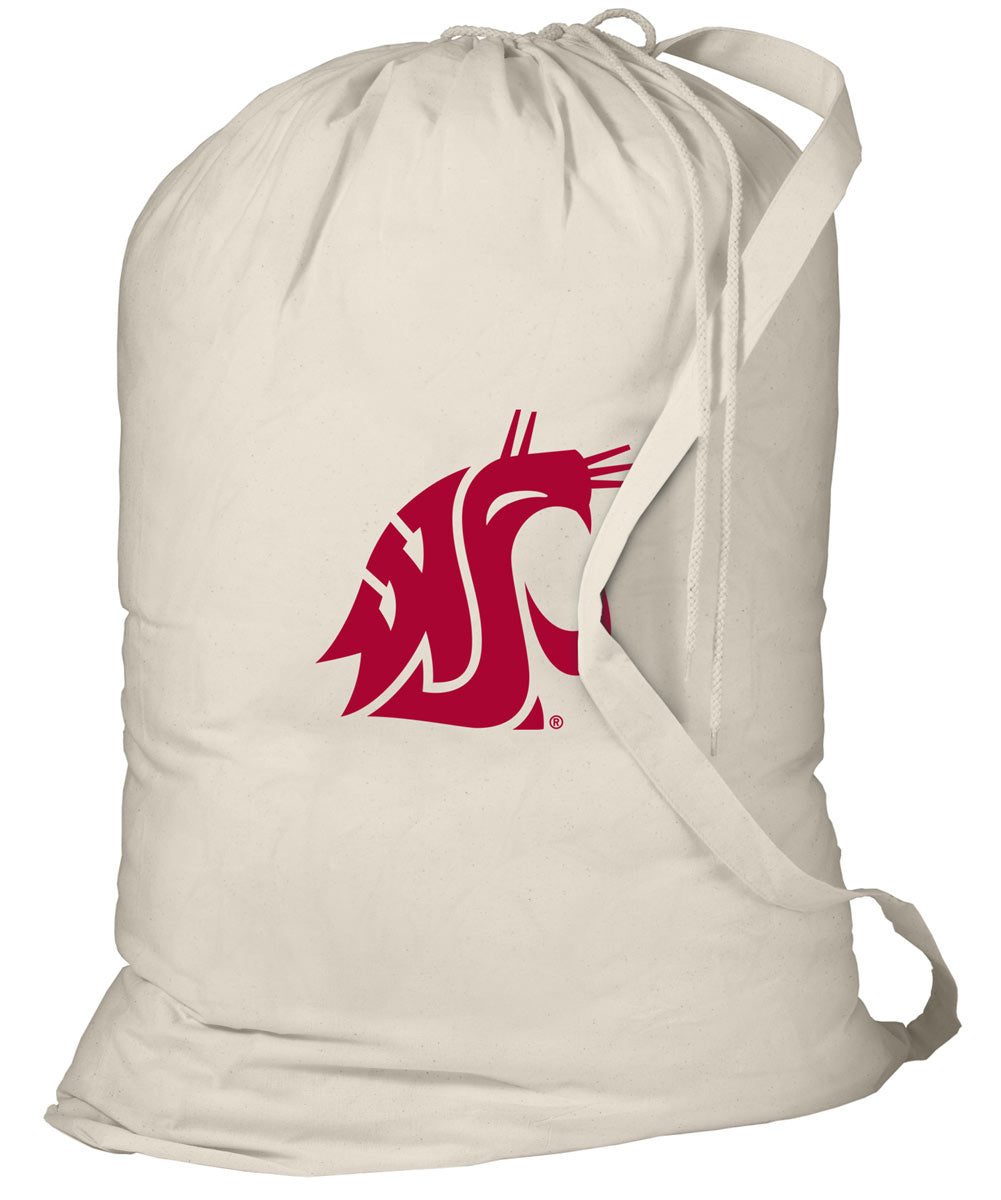 Washington State Laundry Bag WSU Cougars Clothes Bag