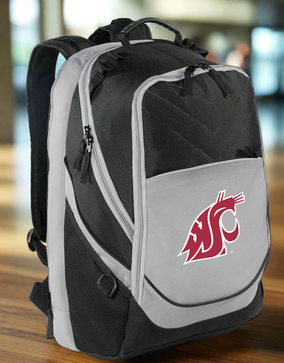 Washington State Backpack WSU Cougars Laptop Computer Backpack