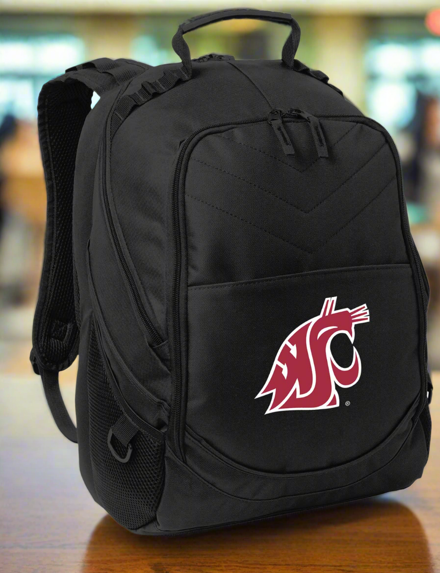 Washington State Backpack WSU Cougars Laptop Computer Backpack