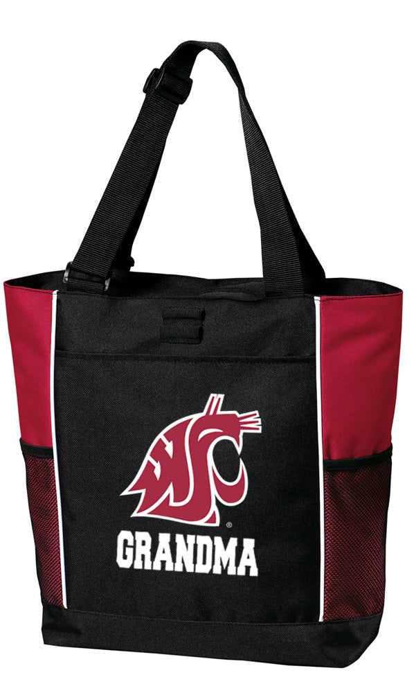 Washington State Tote Bag WSU Cougars Carryall Tote