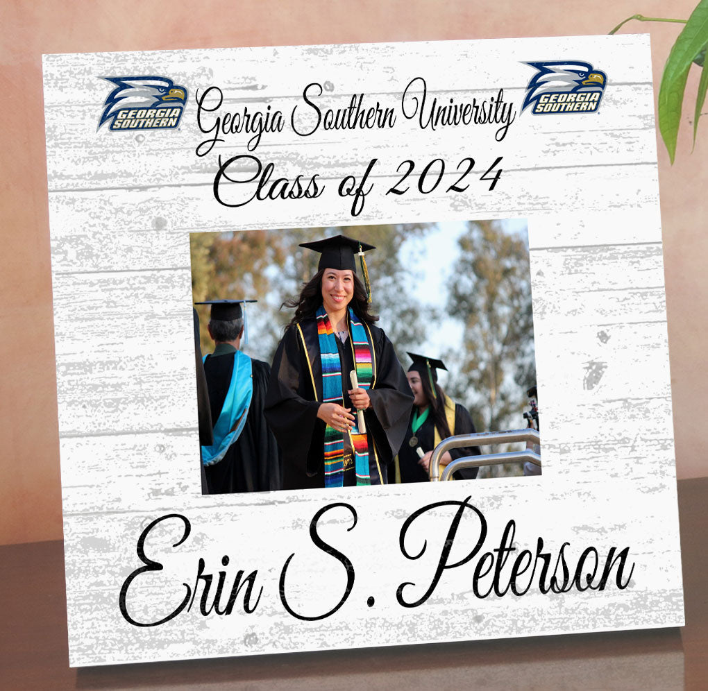 Georgia Southern Frame with Printed Photo - Graduation Class Frame