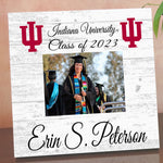 Indiana University IU Custom Photo Sign Printed Frame