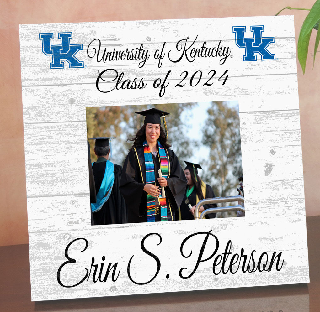 University of Kentucky Frame with Printed Photo - UK Wildcats Graduation Class Frame