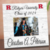 Rutgers Frame with Printed Photo Rutgers University Graduation Class Year Frame Alternative