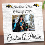 Southern Miss Frame with Printed Photo Graduation Class Frame Alternative