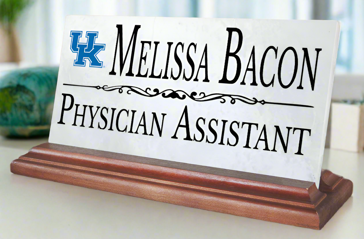 University of Kentucky Desk Nameplate