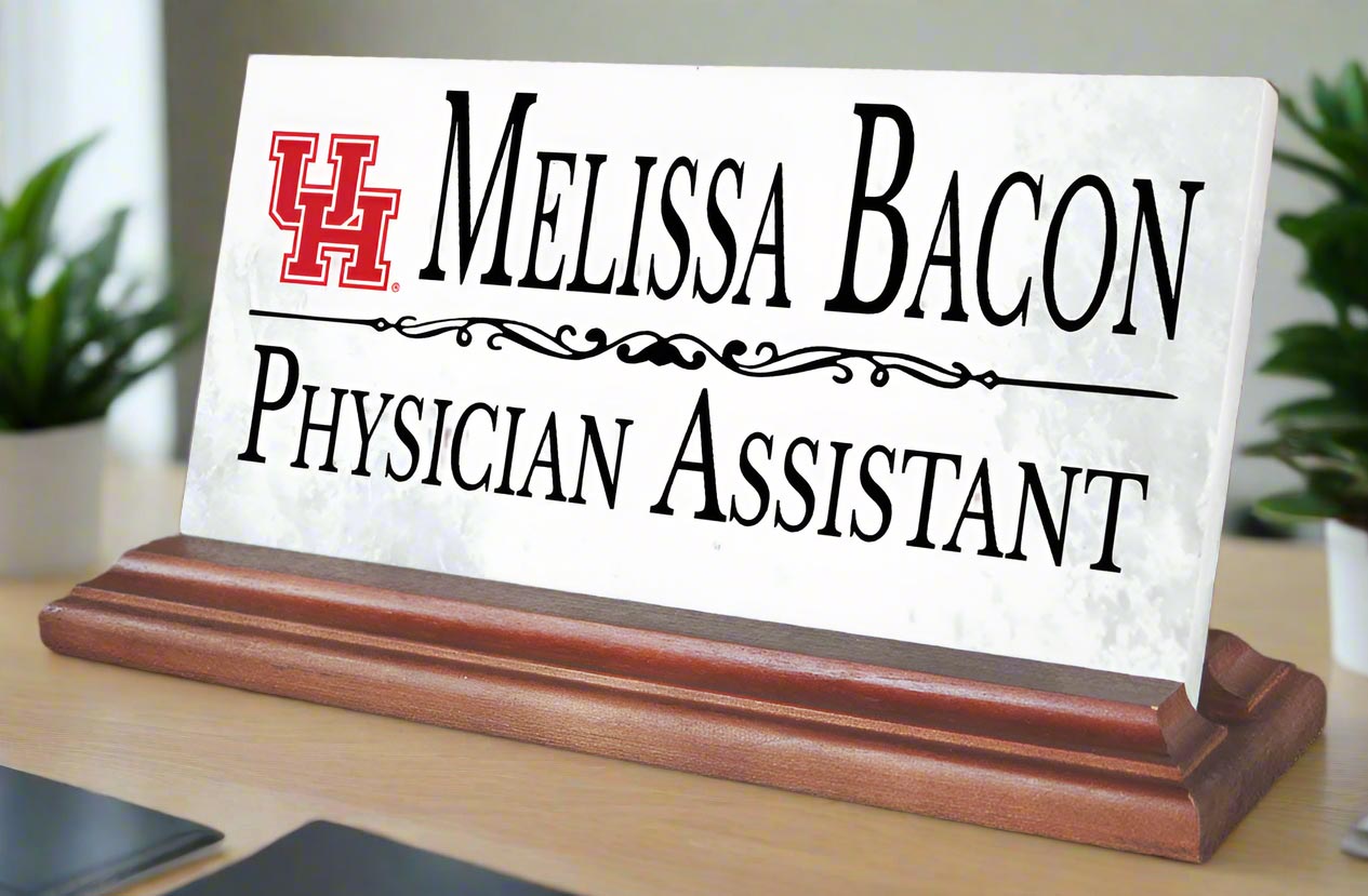 University of Houston Nameplate