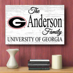 University of Georgia Family Sign