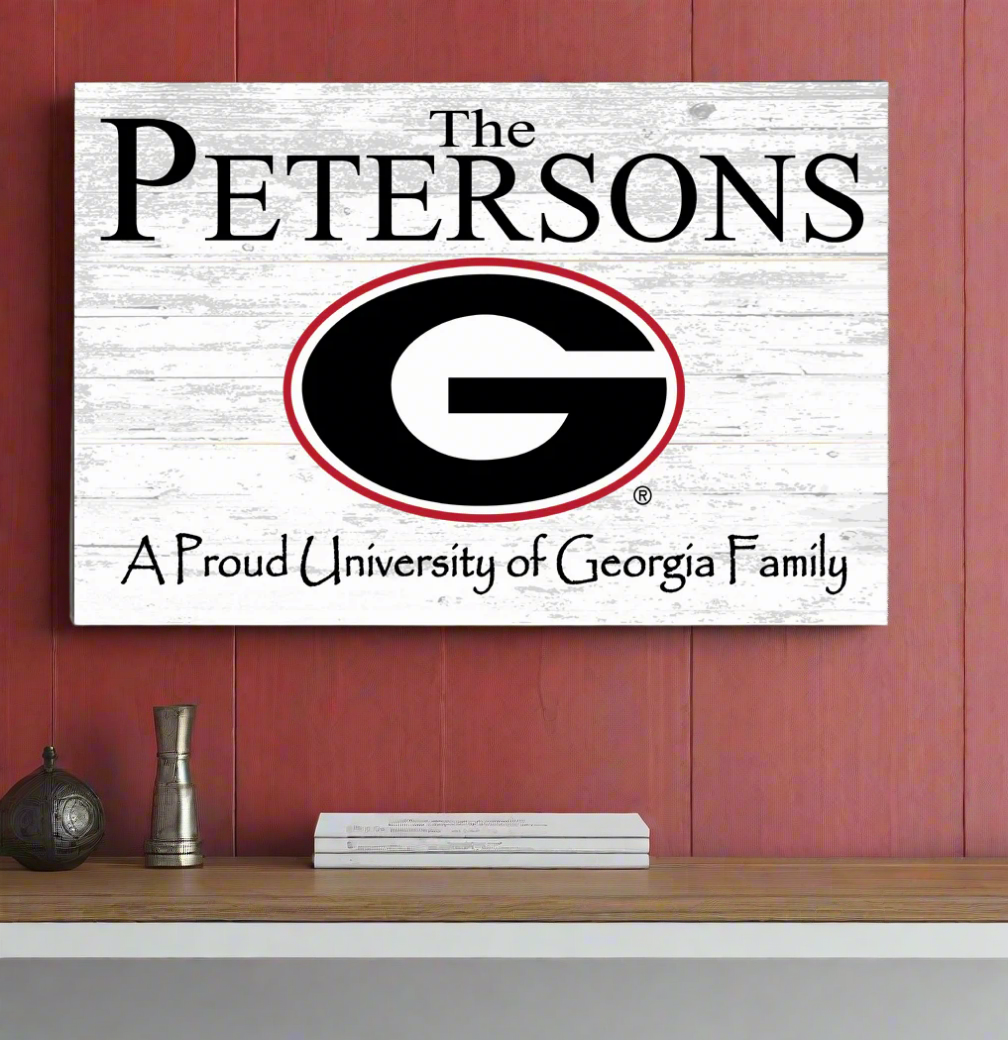 Proud Georgia Family Sign