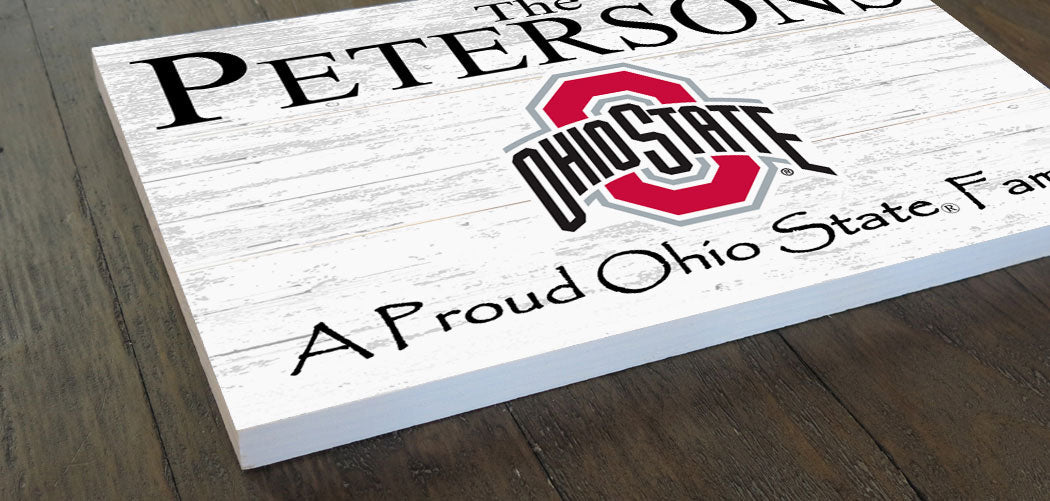 Proud Ohio State Home Sign