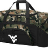 West Virginia Large Camo Duffel Bag WVU Suitcase or Sports Gear Bag