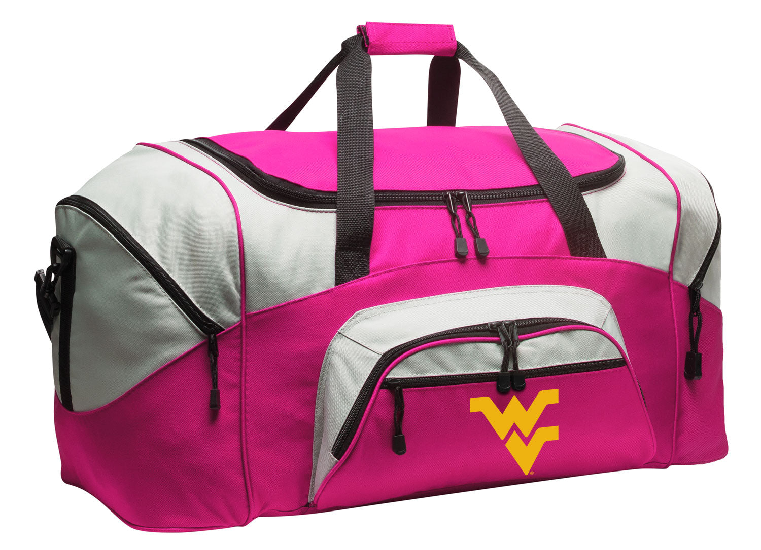 West Virginia Large Duffel Bag WVU Suitcase Luggage Bag