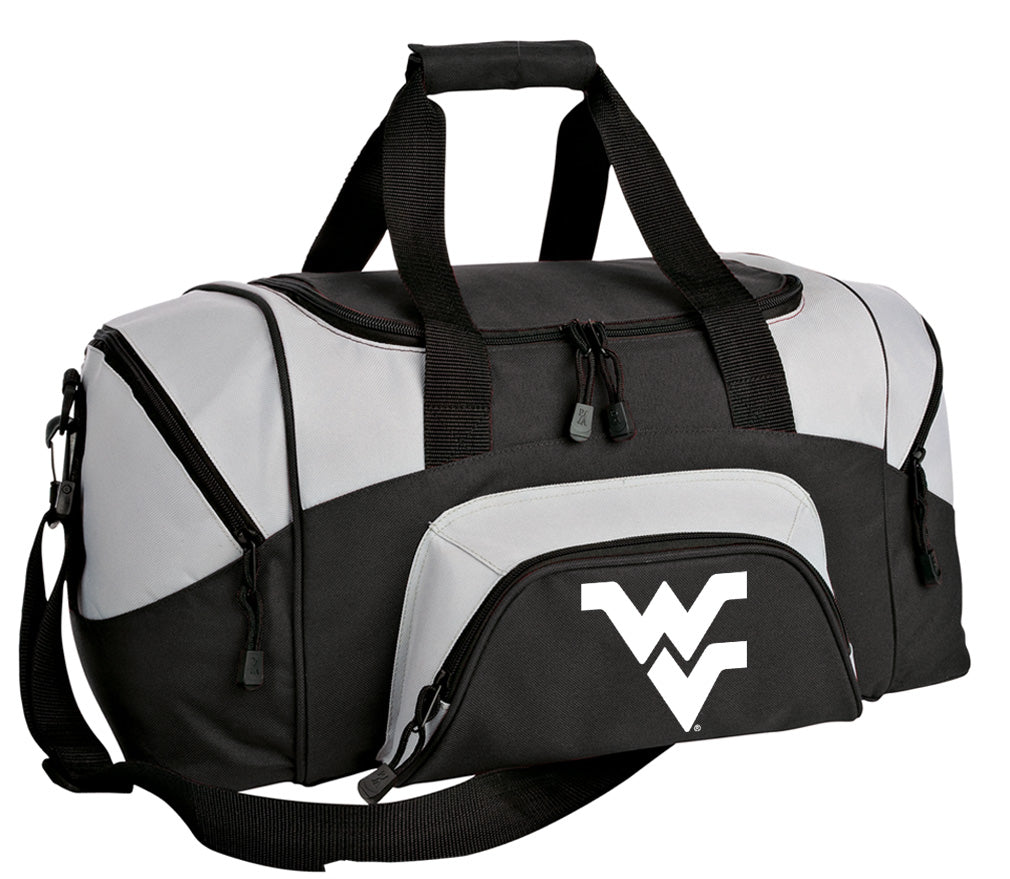 West Virginia Small Duffel Bag WVU Carryon Suitcase or Gym Bag