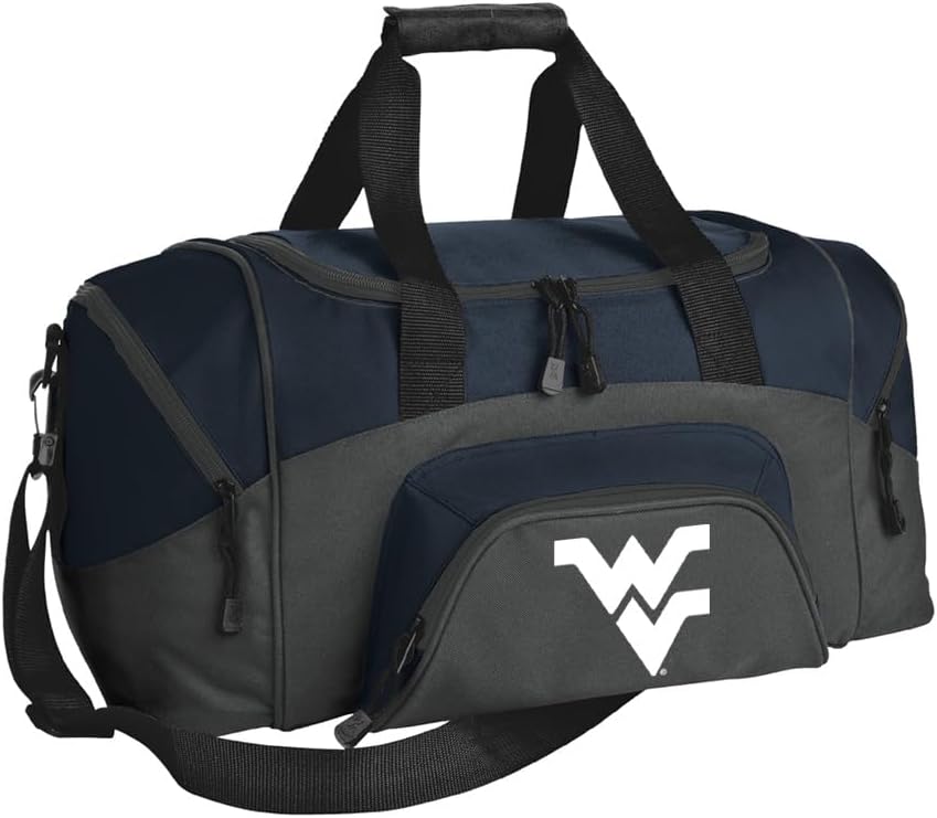 West Virginia Small Duffel Bag WVU Carryon Suitcase or Gym Bag