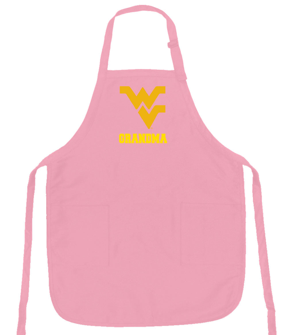 West Virginia Apron WVU Apron - Stain Resistant Fabric