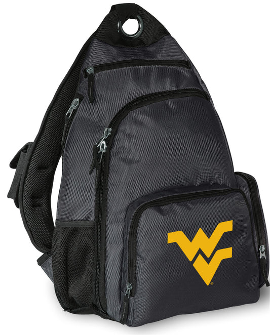 West Virginia Sling Backpack WVU Crossbody Bag