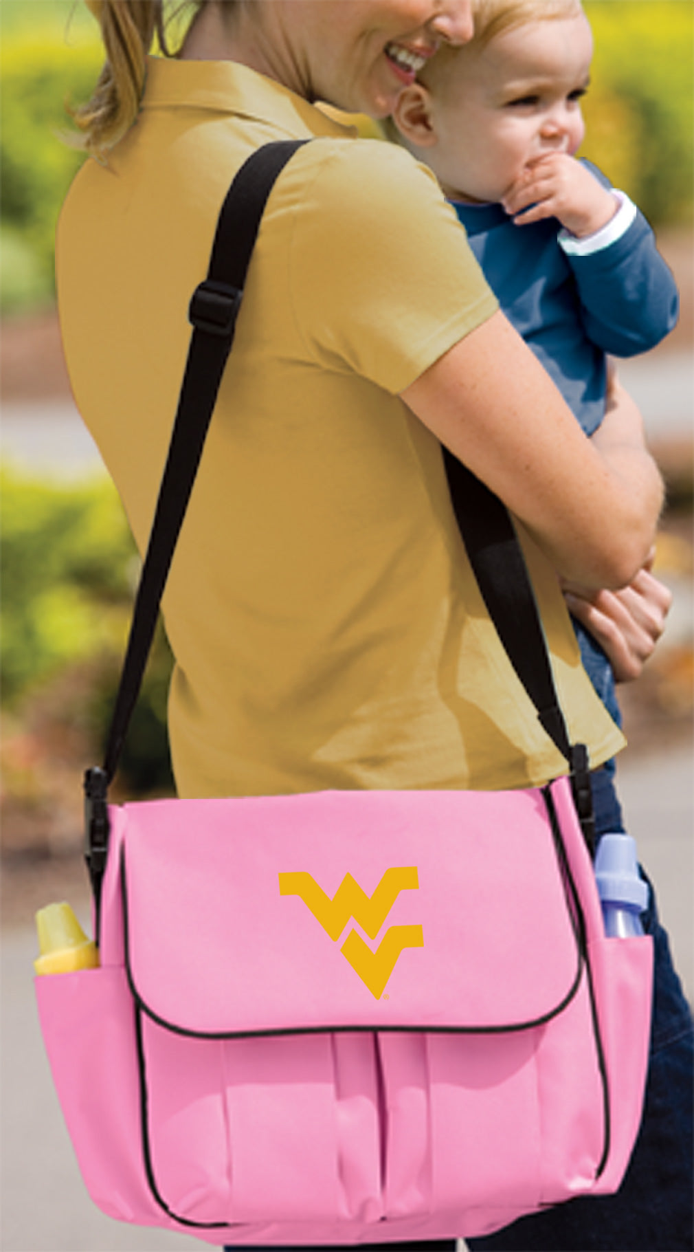 West Virginia Diaper Bag WVU Baby Bag